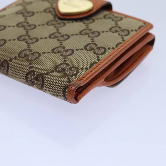 GUCCI GG Canvas Wallet Beige 203549 Auth yk11703 - Picture 14 of 16